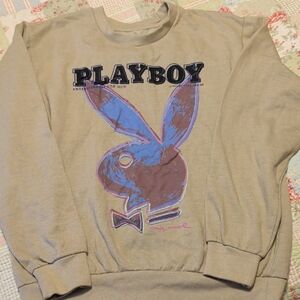 PLAYBOY Tan Apparel with Iconic Black Logo